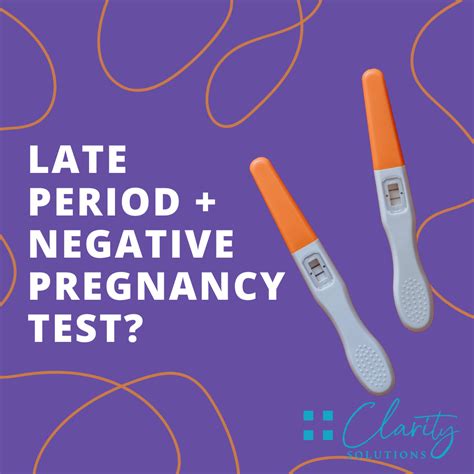 Late Period and Negative Pregnancy Test: What To Know .